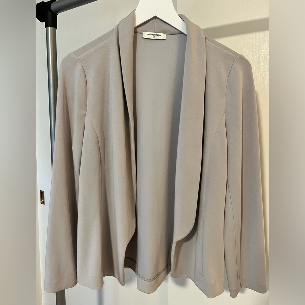Petite Principle Edie Skinny Lapel Blazer
